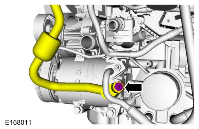 Ford Fiesta - Air Conditioning (A/C) Compressor Inlet Line - 1.6L ...