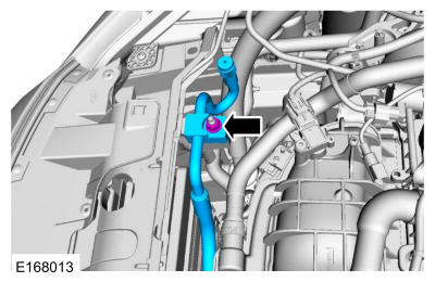 Ford Fiesta - Air Conditioning (A/C) Compressor Outlet Line - 1.6L ...
