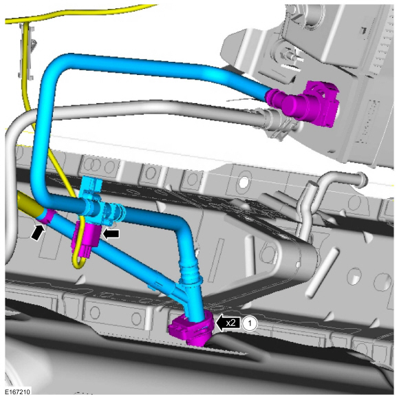 Ford Fiesta Fuel Tank Pressure Sensor and Tube. Removal and Installation Evaporative Emissions Ford Fiesta Fuel Tank Pressure Sensor and Tube. Removal and Installation Evaporative Emissions